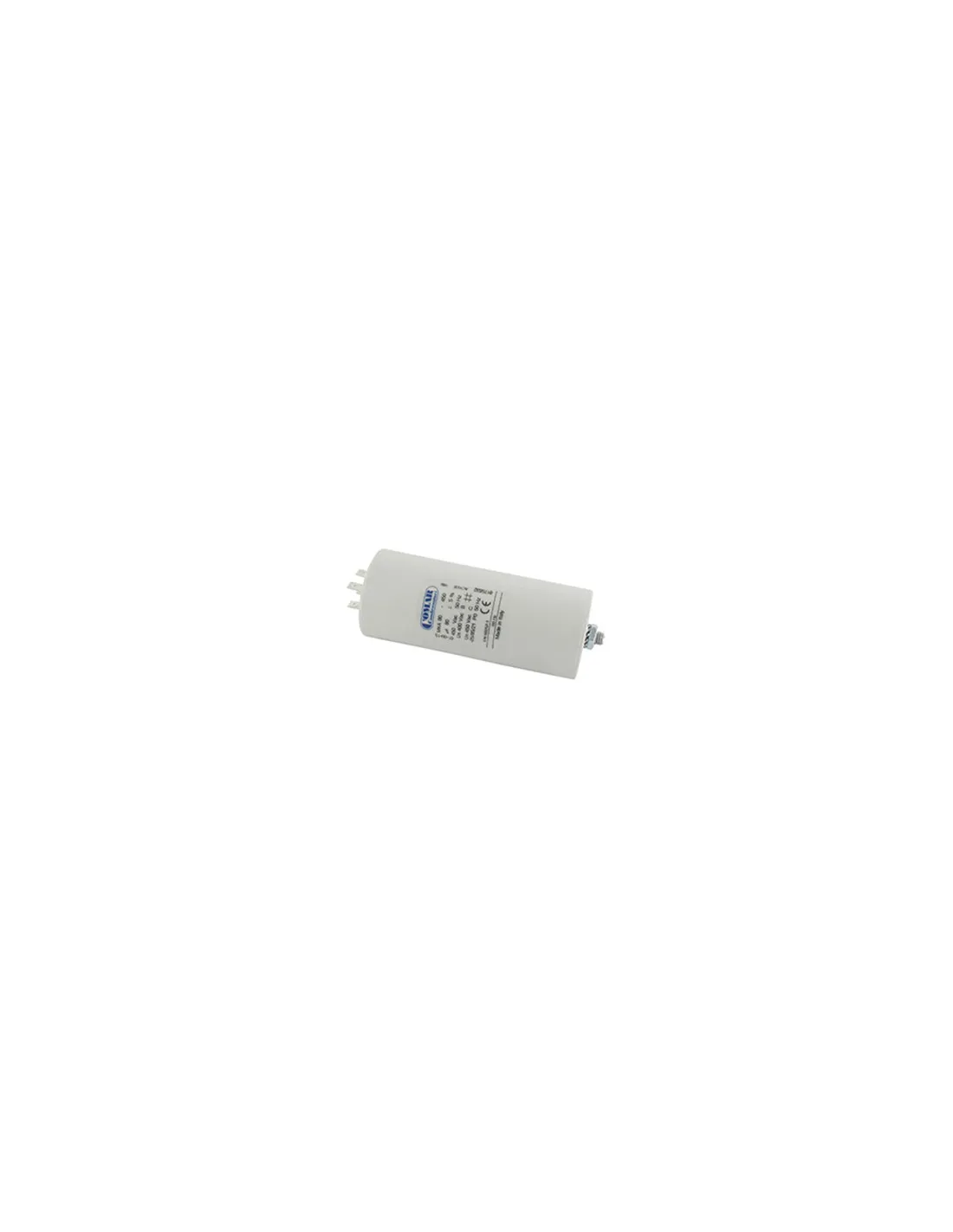 Condensateur Électrique Universel 80 Uf. - Fixation M8 , Ø: 50 Mm , H: 120 Mm - - 2402502Générique