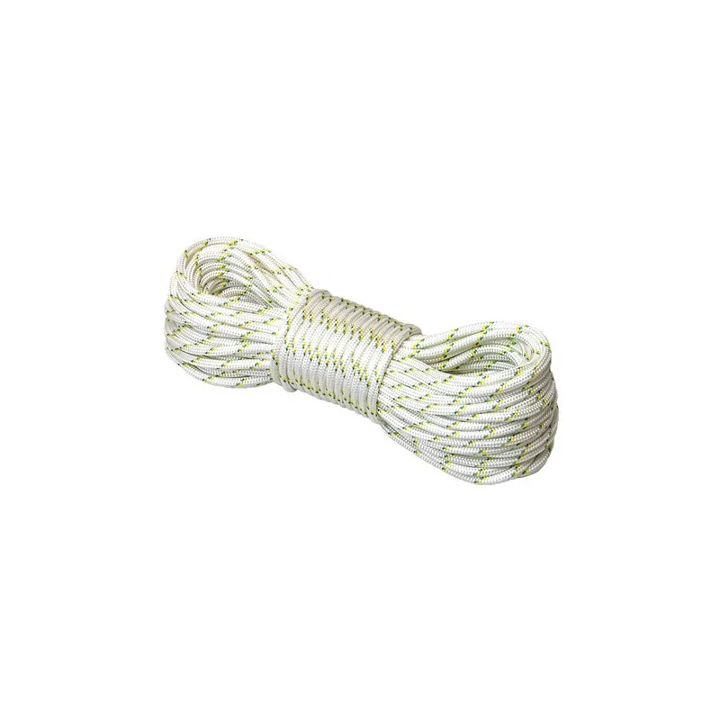 Corde de polyester double tresse 10mm x 50-100-200m pour treuils Portable Winch