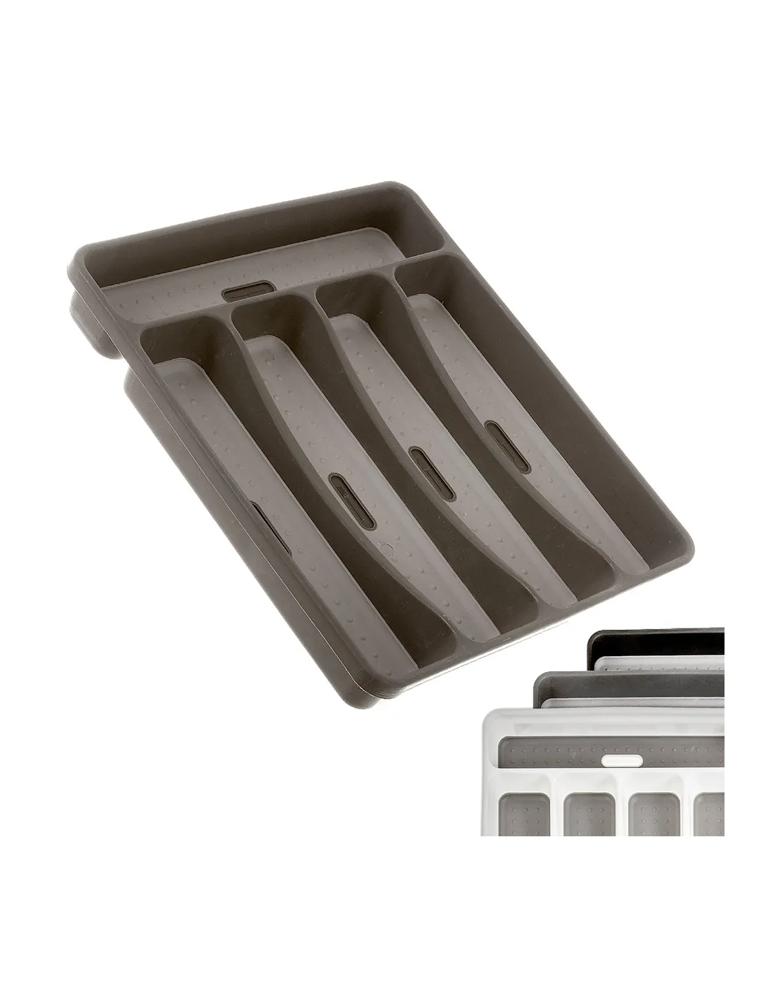couverts en plastique, couleurs assorties 28,5x5x32,5 cm kozina