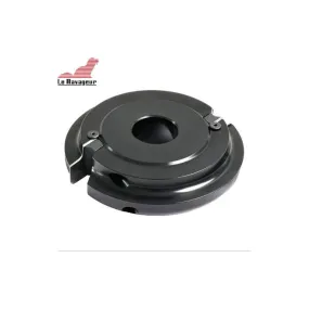 Porte-outils quart de Rond Rayon 10 mm par dessous - Diamètre 120mm - Le ravageur