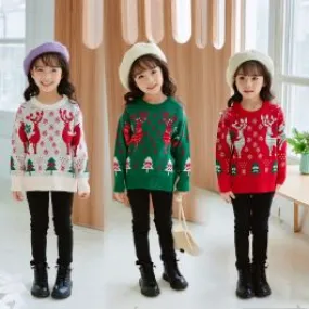 Pull de Noël classique pour enfants