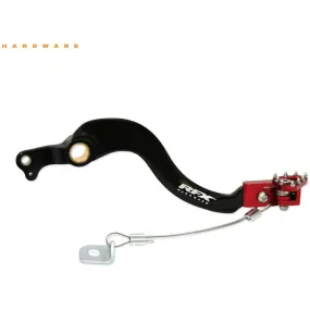 Pédale de frein RFX Pro FT - noir/rouge - piecemotoquad