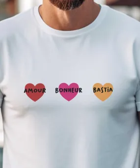 T-Shirt Amour bonheur Bastia