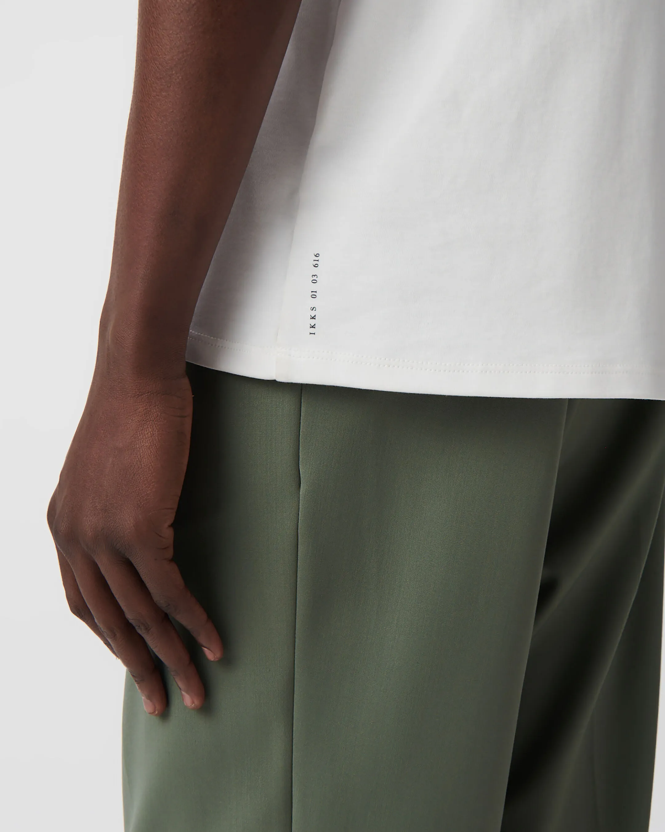 T-shirt blanc ABSOLUTE DRY Homme