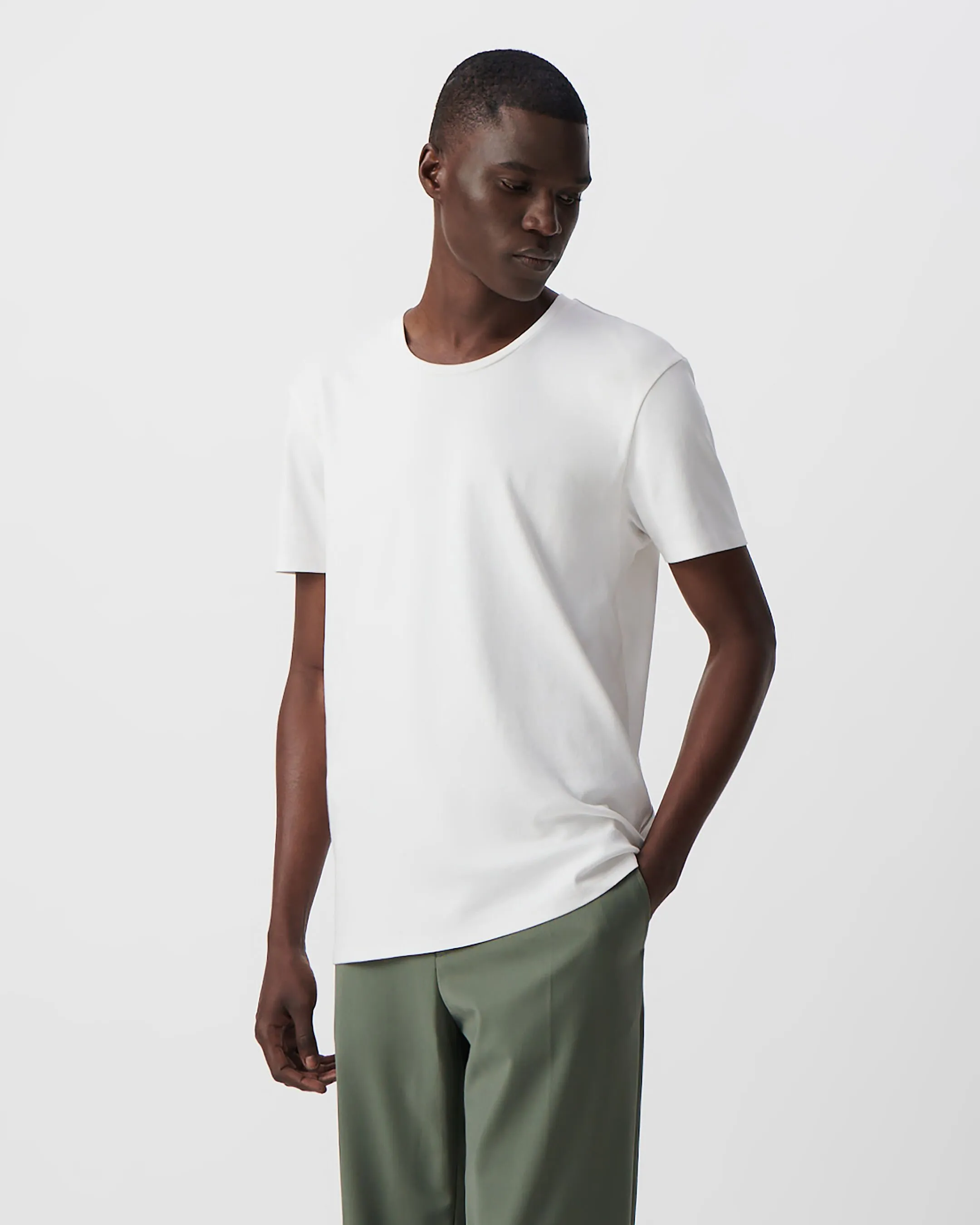 T-shirt blanc ABSOLUTE DRY Homme